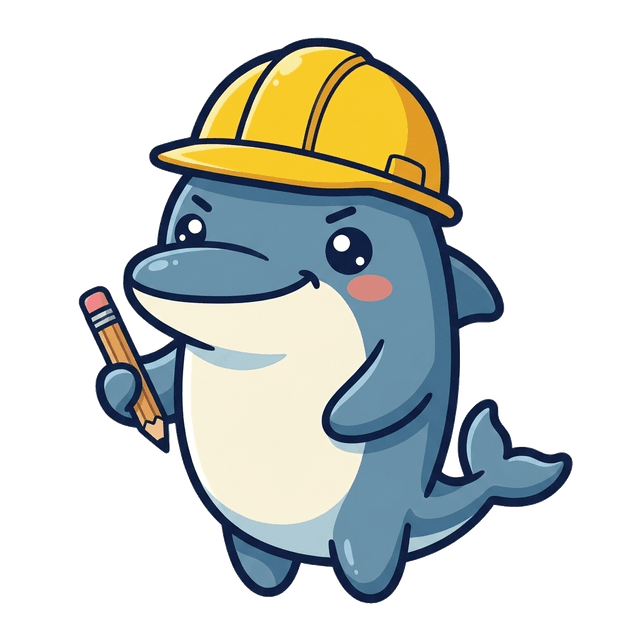 Der Delfin führt dich durch die drei Schritte