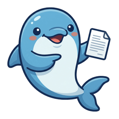 Der Delfin erklärt dir die Grundlagen