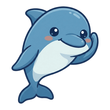 Der Delfin hört zu